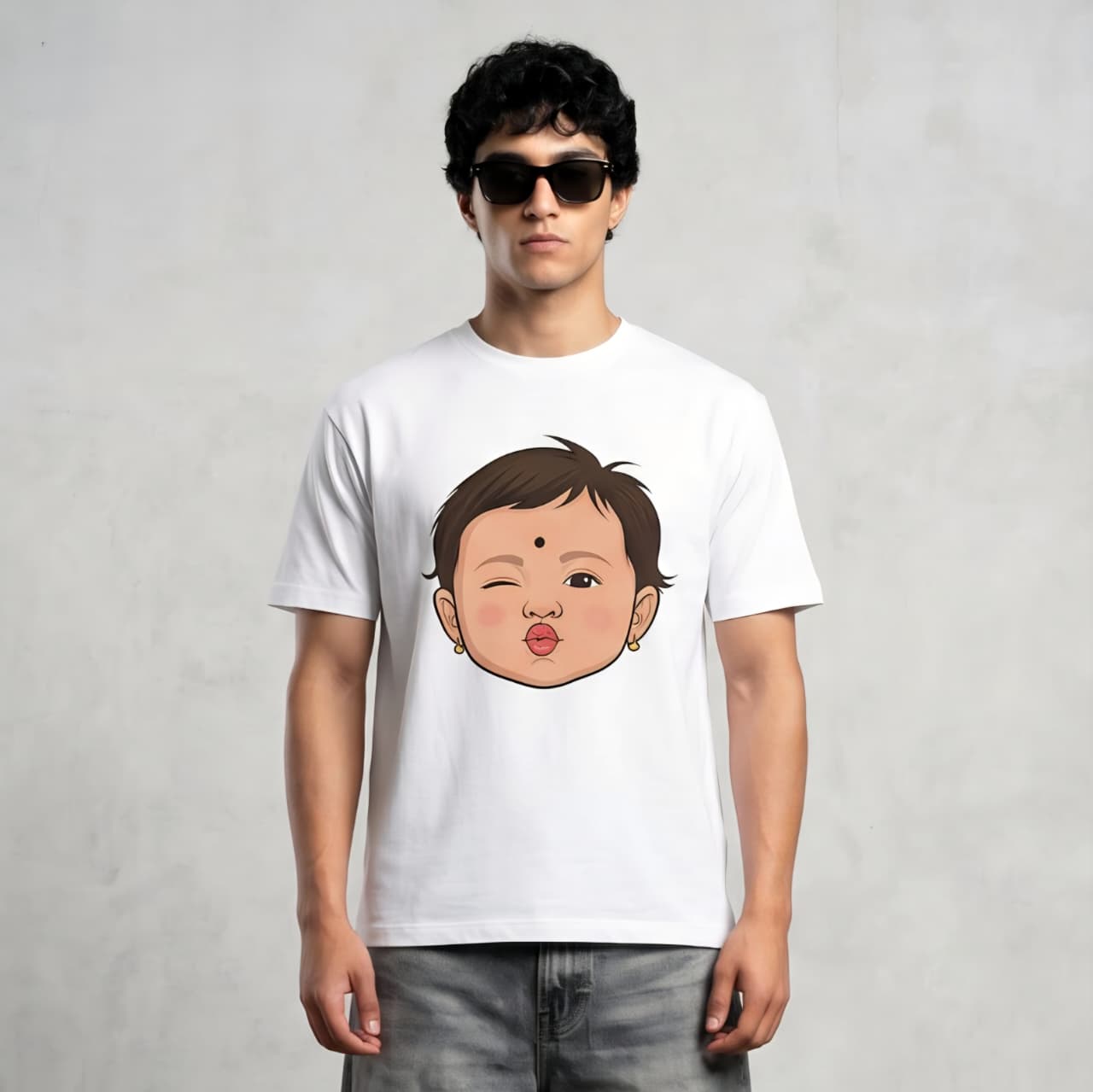 funny graphic printed t shirt