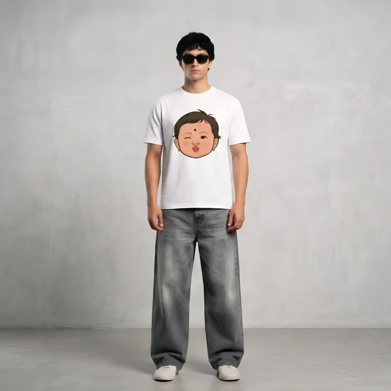 funny graphic printed t shirt
