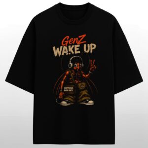 CJP Cockroach Janta Party Graphic Oversized T-Shirt